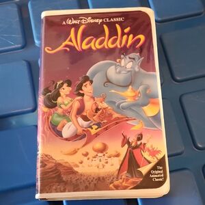 Walt Disney Aladdin VHS